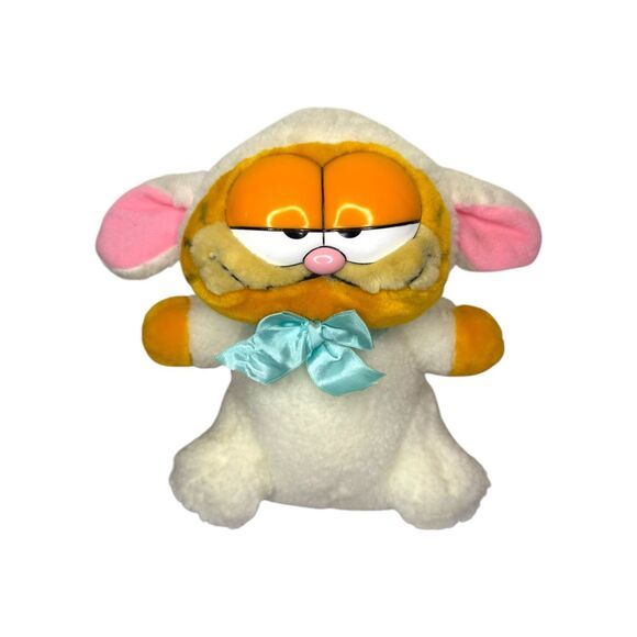 Vintage Dakin Garfield Plush Toy Lambykins Edition Collectible 1981 - Picture 1 of 6